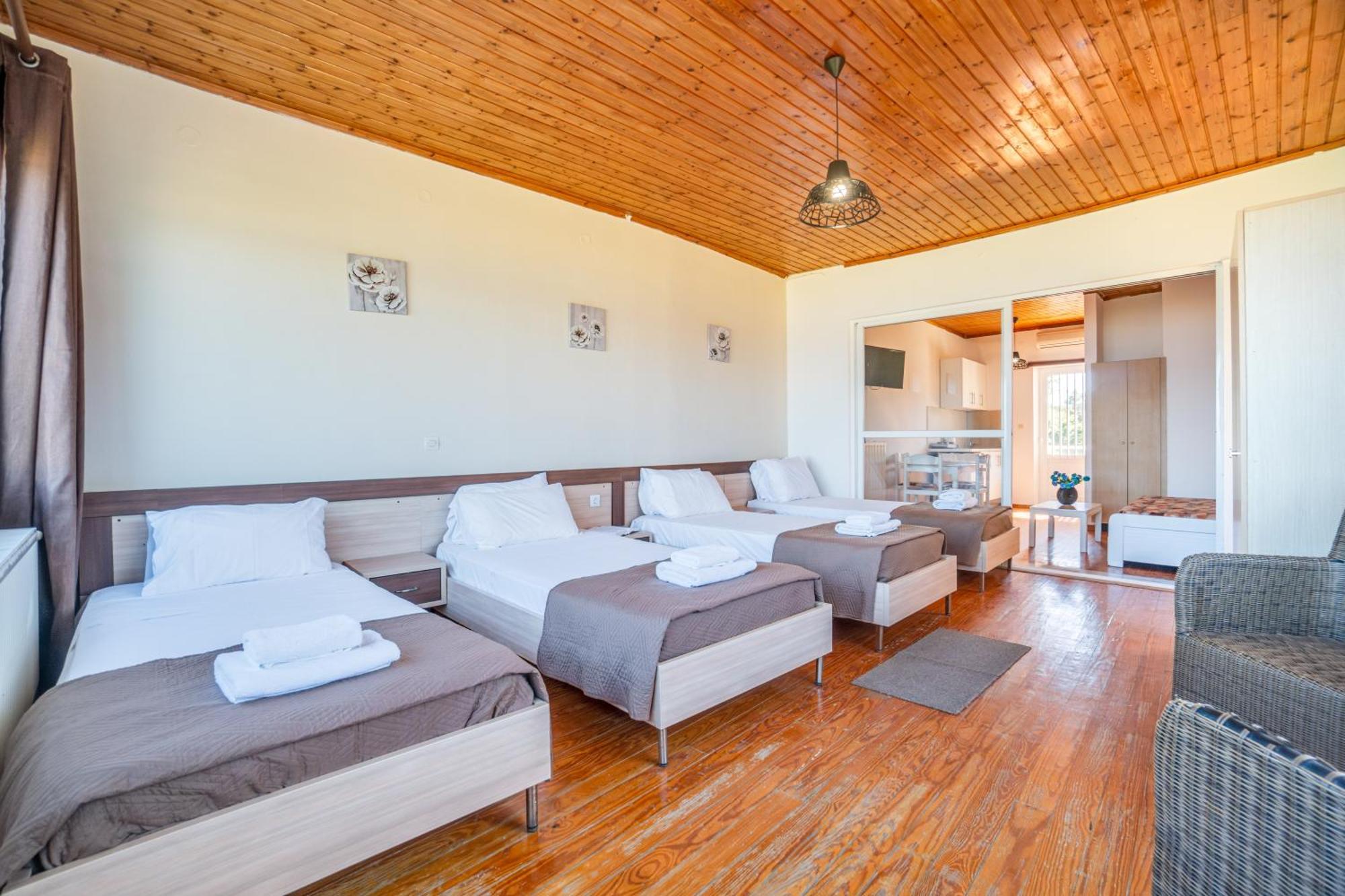 Sandy Beach Houses - Sea View Kávos Zimmer foto