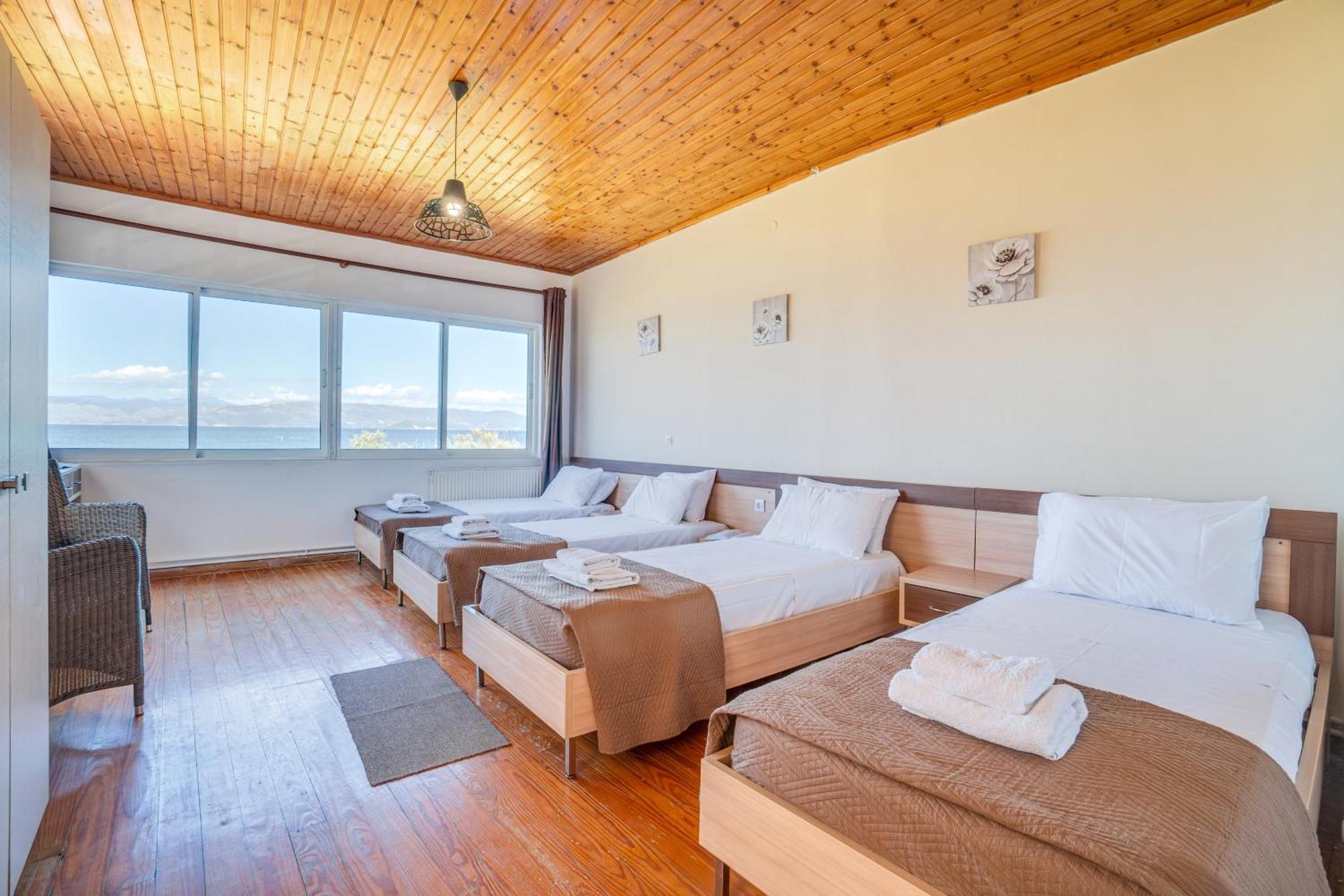 Sandy Beach Houses - Sea View Kávos Zimmer foto