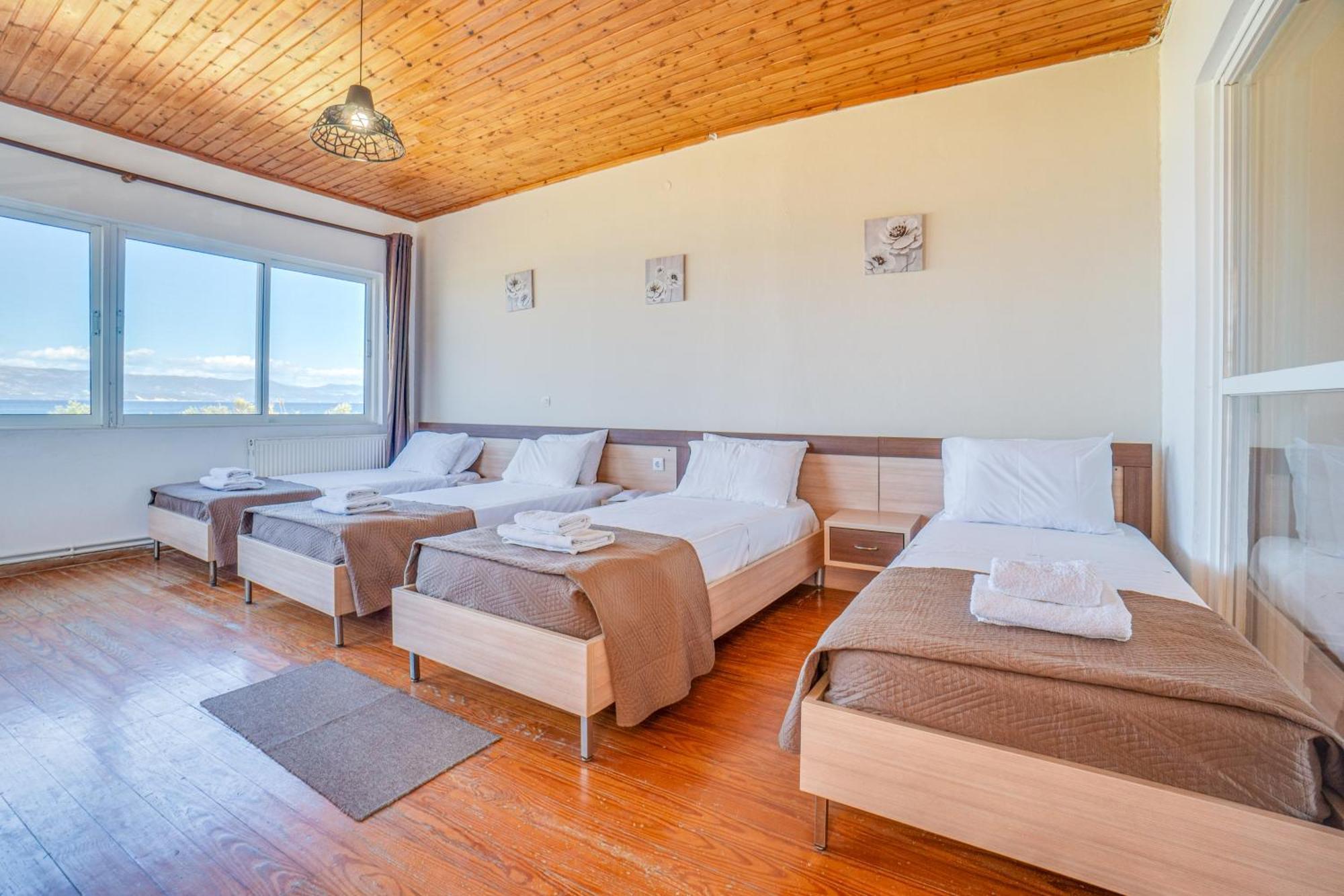 Sandy Beach Houses - Sea View Kávos Zimmer foto